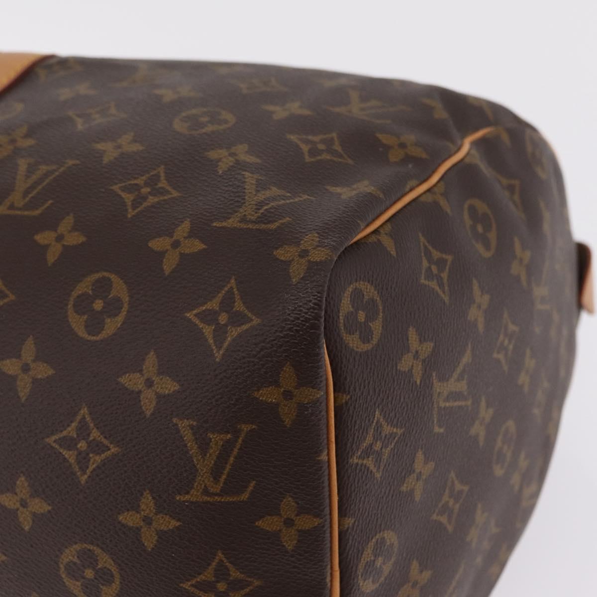 LOUIS VUITTON Monogram Keepall 45 Boston Bag M41428 LV Auth BA16013V