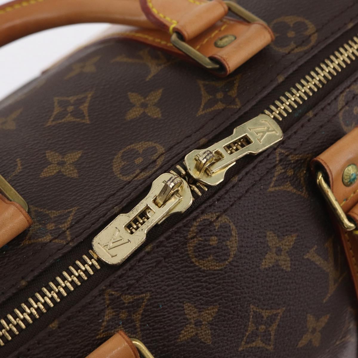 LOUIS VUITTON Monogram Keepall 45 Boston Bag M41428 LV Auth BA16013V