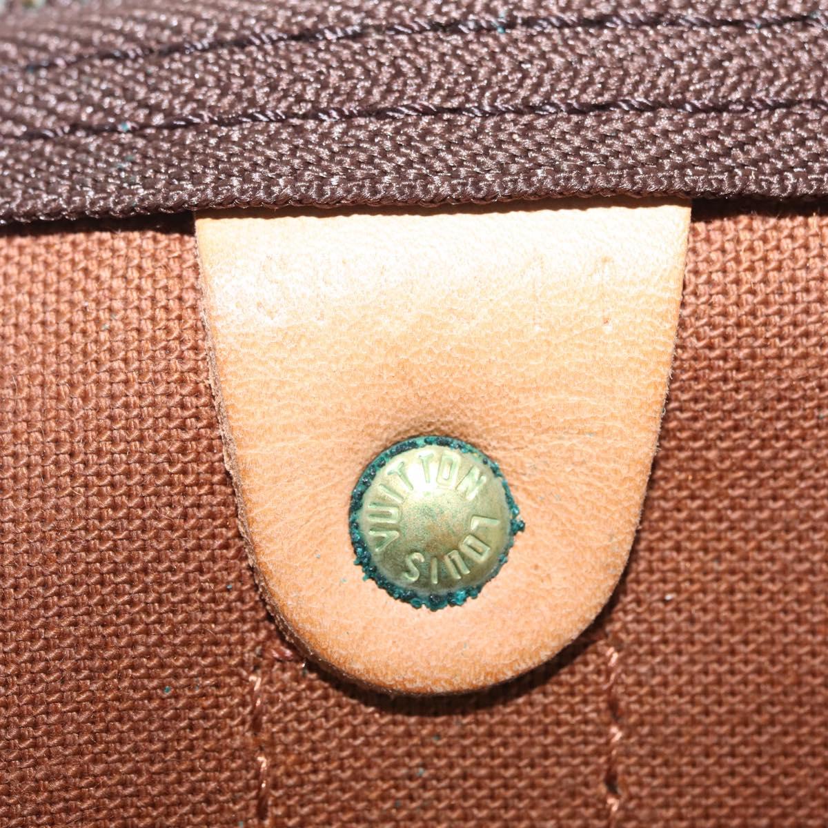 LOUIS VUITTON Monogram Keepall 45 Boston Bag M41428 LV Auth BA16013V