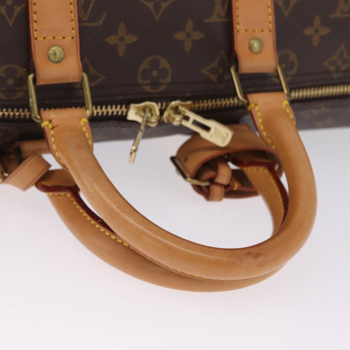 LOUIS VUITTON Monogram Keepall 45 Boston Bag M41428 LV Auth BA16013V