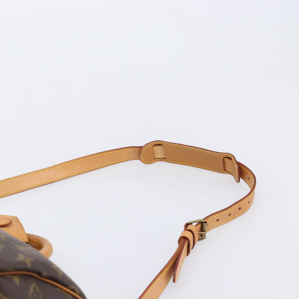 LOUIS VUITTON Monogram Keepall Bandouliere 45 Boston Bag M41418 LV Auth BA16014V