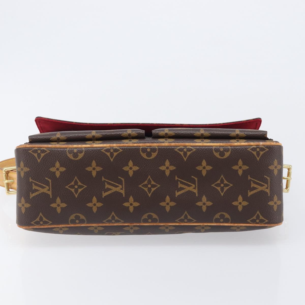 LOUIS VUITTON Monogram Viva Cite MM Shoulder Bag M51164 LV Auth BA16018V