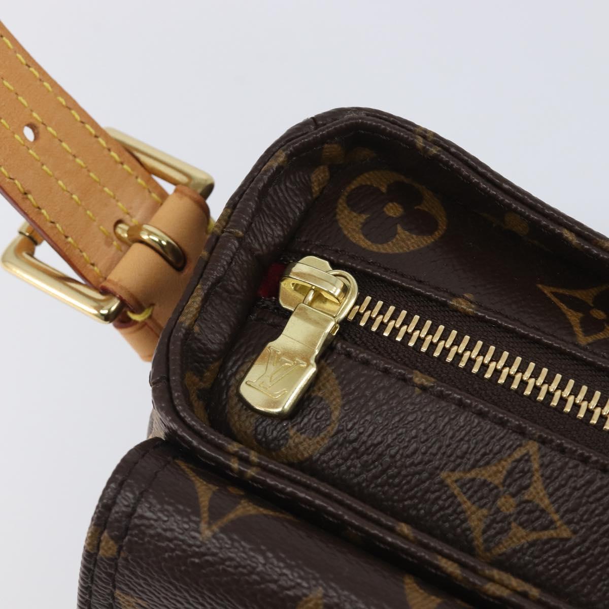 LOUIS VUITTON Monogram Viva Cite MM Shoulder Bag M51164 LV Auth BA16018V
