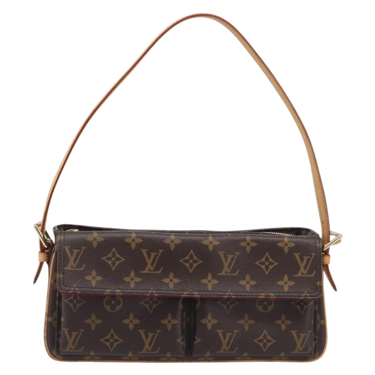LOUIS VUITTON Monogram Viva Cite MM Shoulder Bag M51164 LV Auth BA16018V