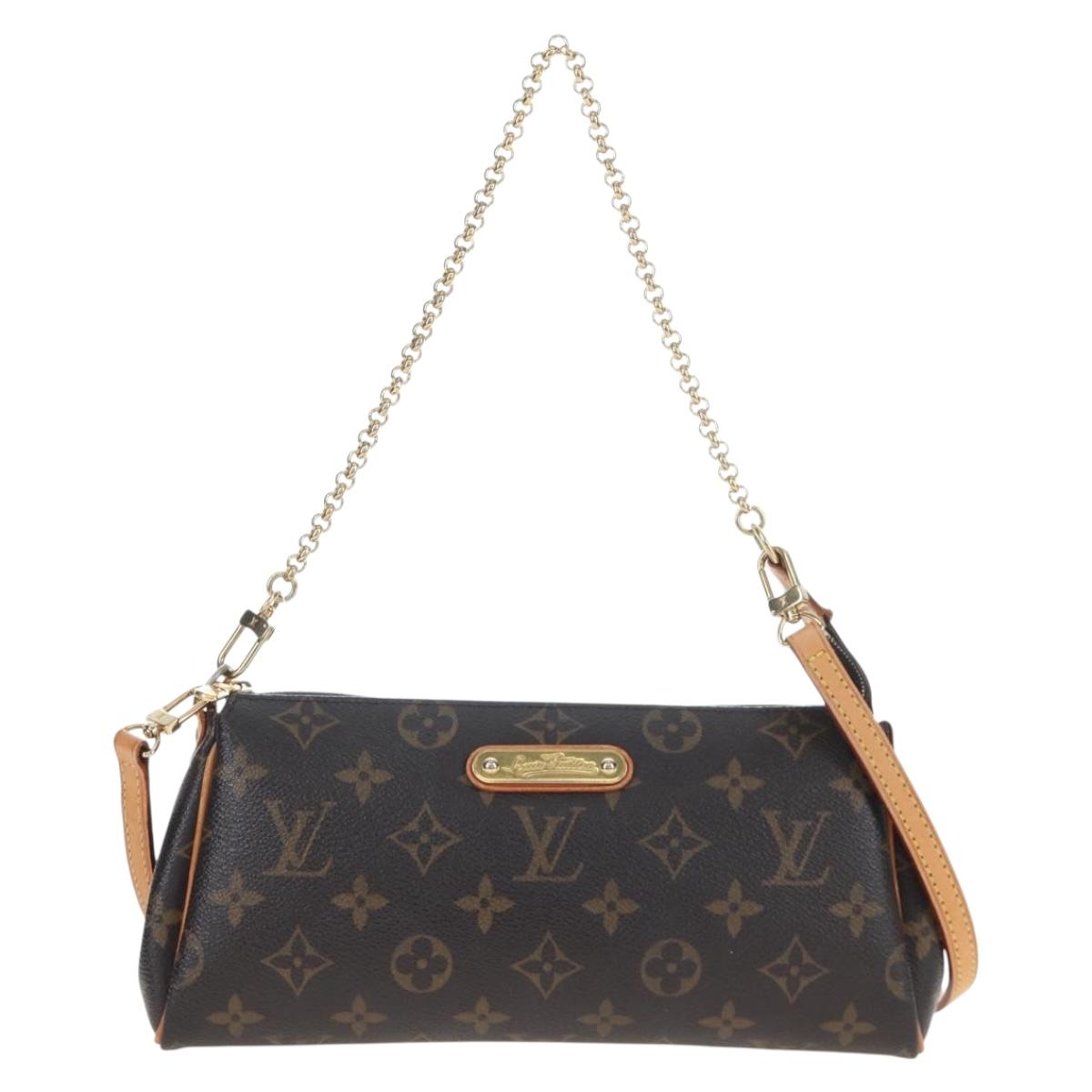 LOUIS VUITTON Monogram Eva Shoulder Bag M95567 LV Auth BA16036V