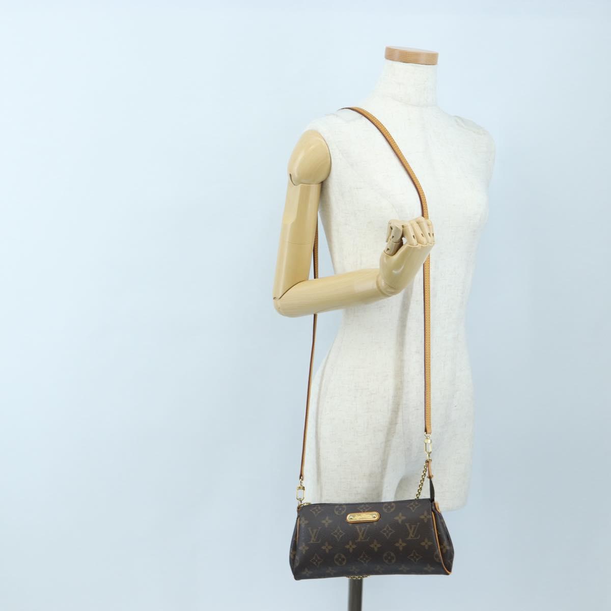 LOUIS VUITTON Monogram Eva Shoulder Bag M95567 LV Auth BA16036V
