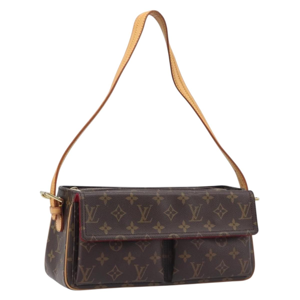 LOUIS VUITTON Monogram Viva Cite MM Shoulder Bag M51164 LV Auth BA16037A