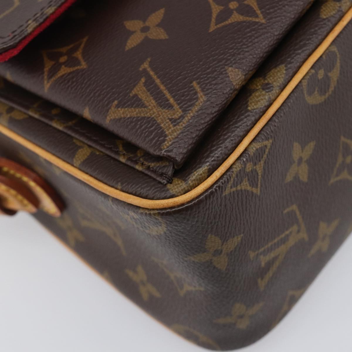 LOUIS VUITTON Monogram Viva Cite MM Shoulder Bag M51164 LV Auth BA16037A