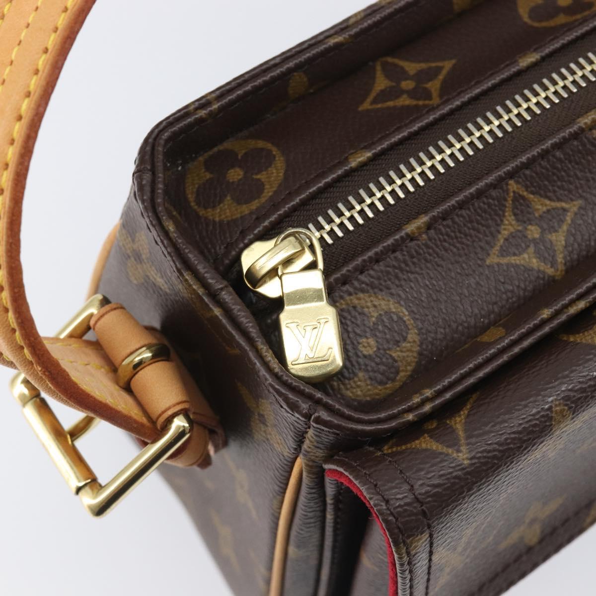 LOUIS VUITTON Monogram Viva Cite MM Shoulder Bag M51164 LV Auth BA16037A