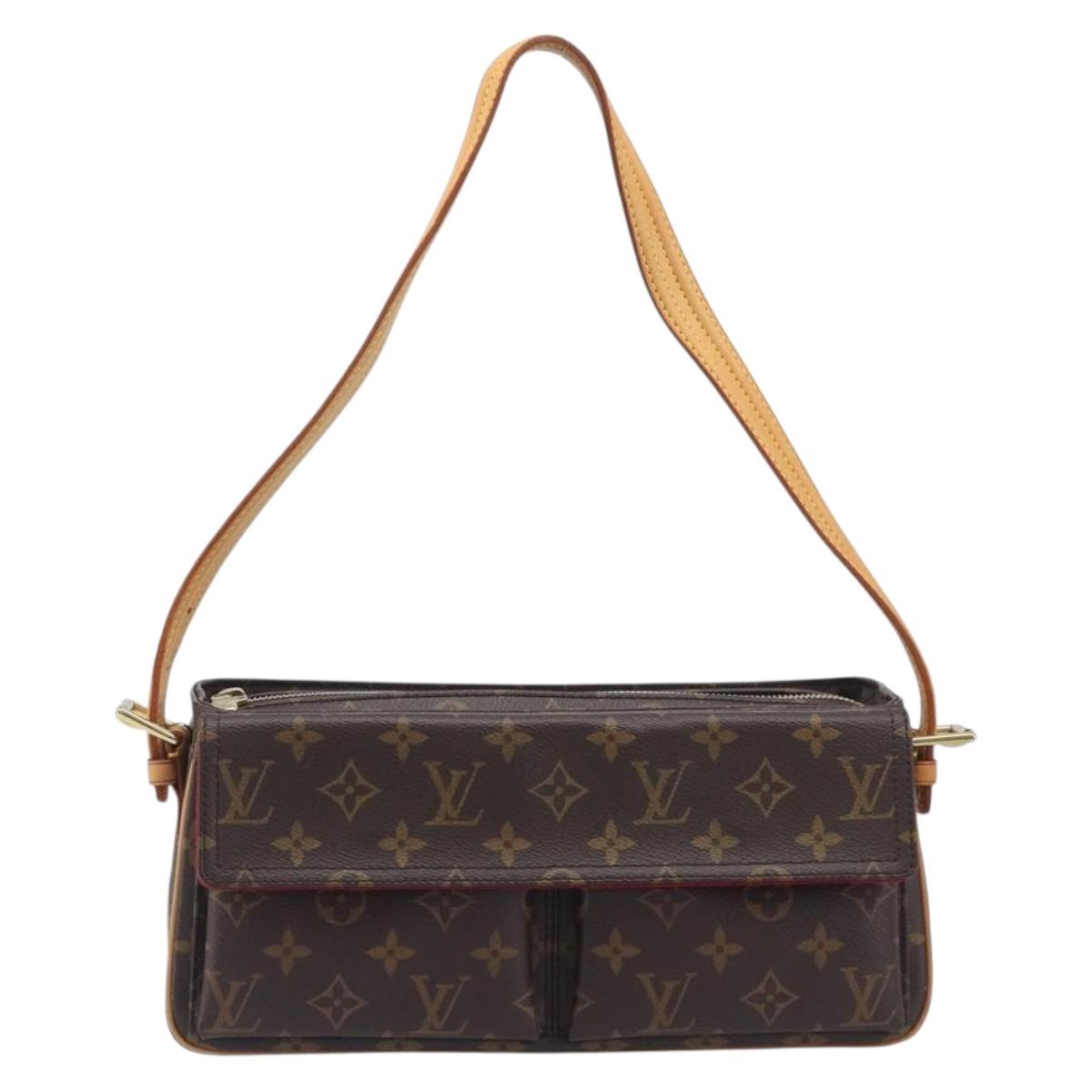 LOUIS VUITTON Monogram Viva Cite MM Shoulder Bag M51164 LV Auth BA16037A
