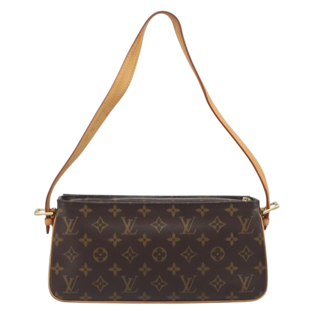 LOUIS VUITTON Monogram Viva Cite MM Shoulder Bag M51164 LV Auth BA16037A