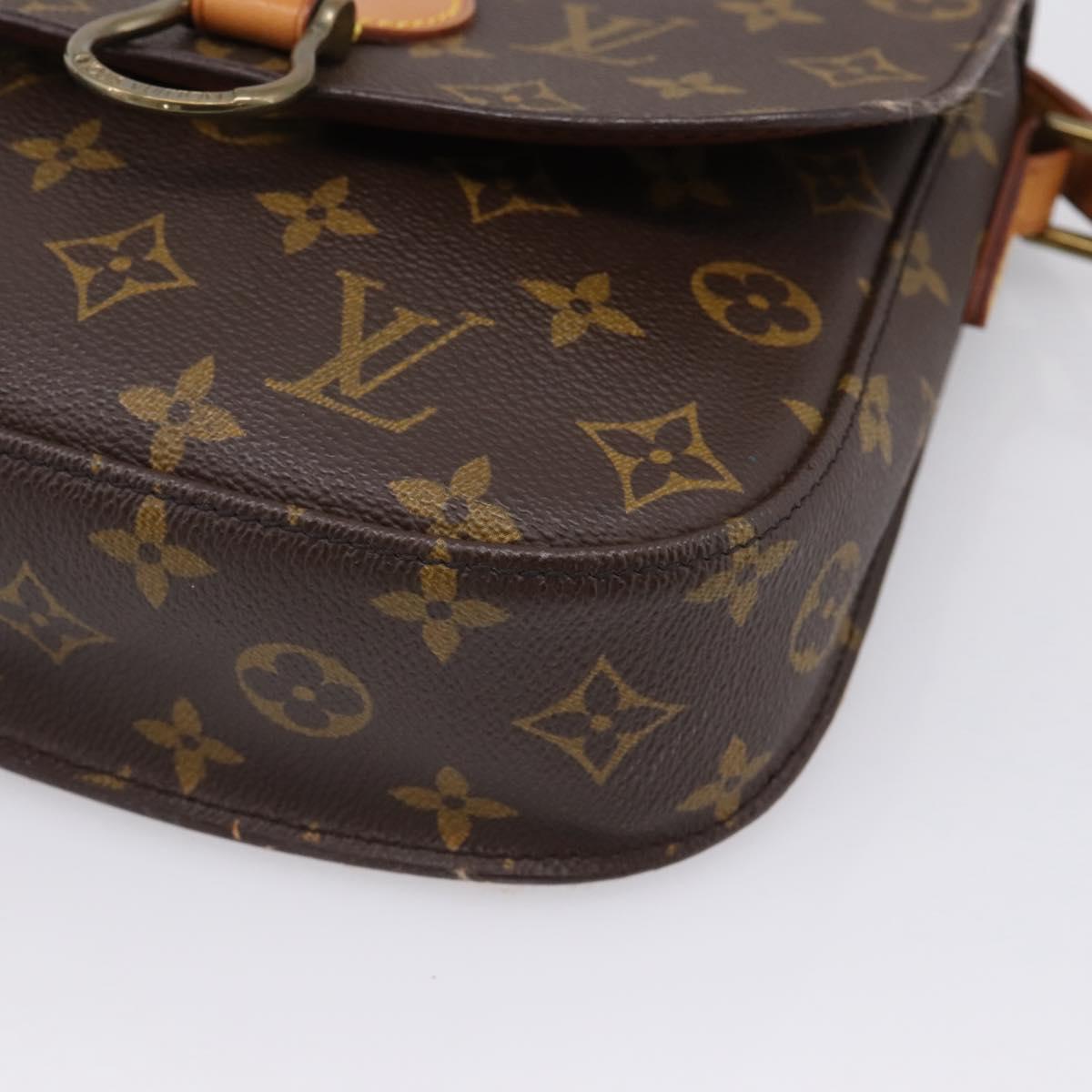 LOUIS VUITTON Monogram Saint Cloud MM Shoulder Bag M51243 LV Auth BA16040A