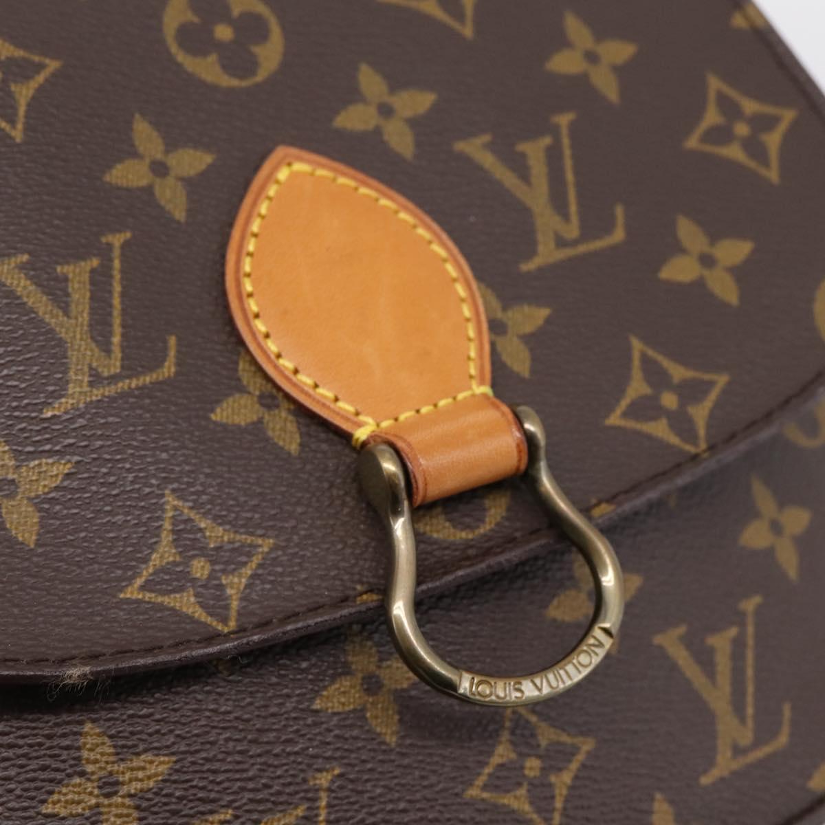 LOUIS VUITTON Monogram Saint Cloud MM Shoulder Bag M51243 LV Auth BA16040A