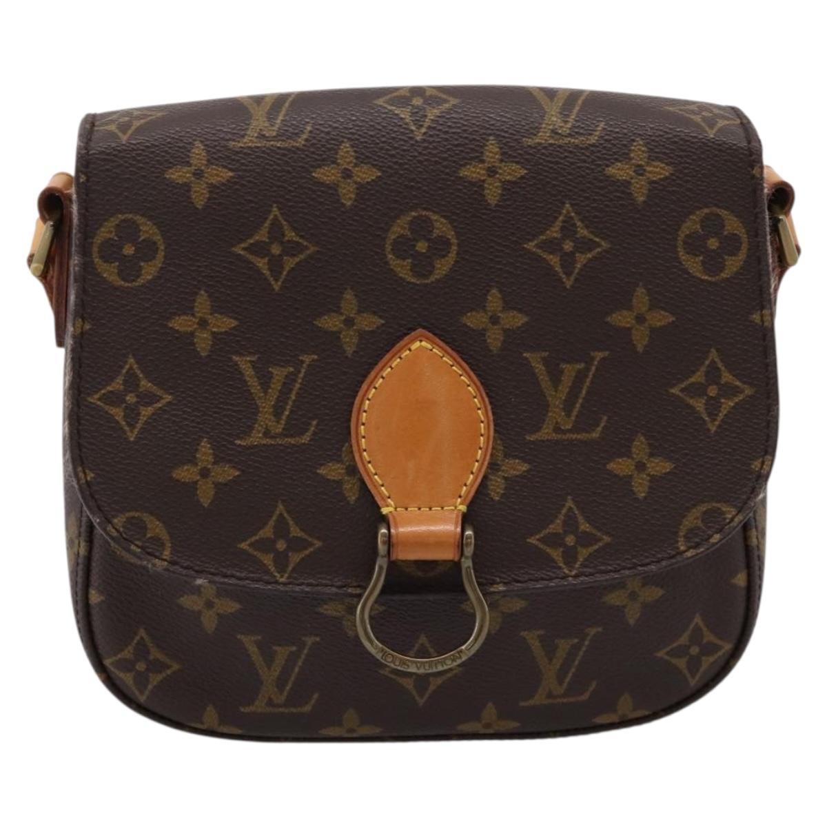 LOUIS VUITTON Monogram Saint Cloud MM Shoulder Bag M51243 LV Auth BA16040A