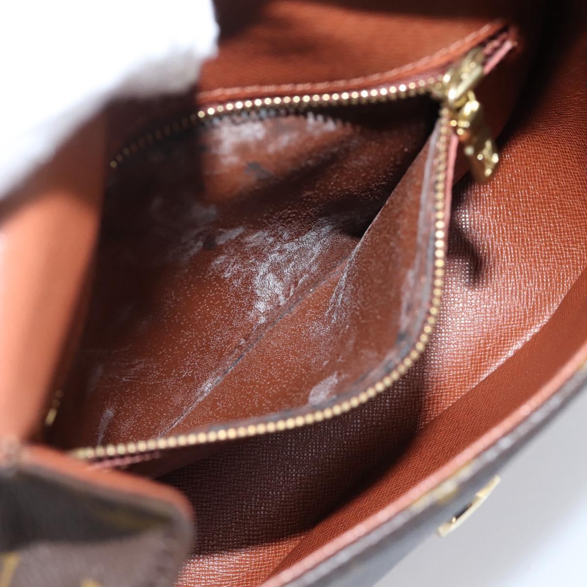 LOUIS VUITTON Monogram Saint Cloud MM Shoulder Bag M51243 LV Auth BA16040A