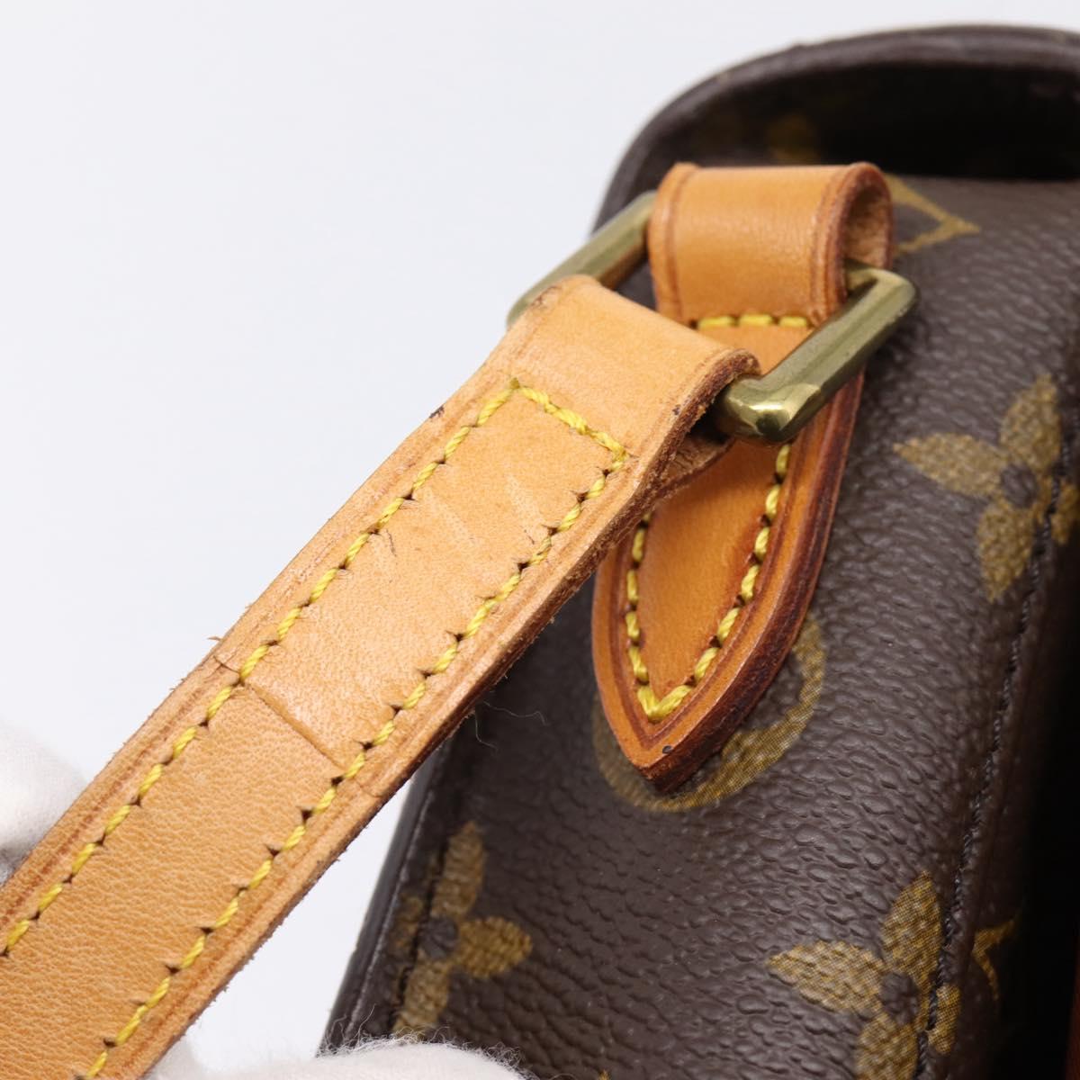 LOUIS VUITTON Monogram Saint Cloud MM Shoulder Bag M51243 LV Auth BA16040A