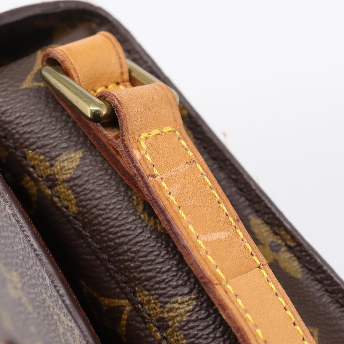 LOUIS VUITTON Monogram Saint Cloud MM Shoulder Bag M51243 LV Auth BA16040A