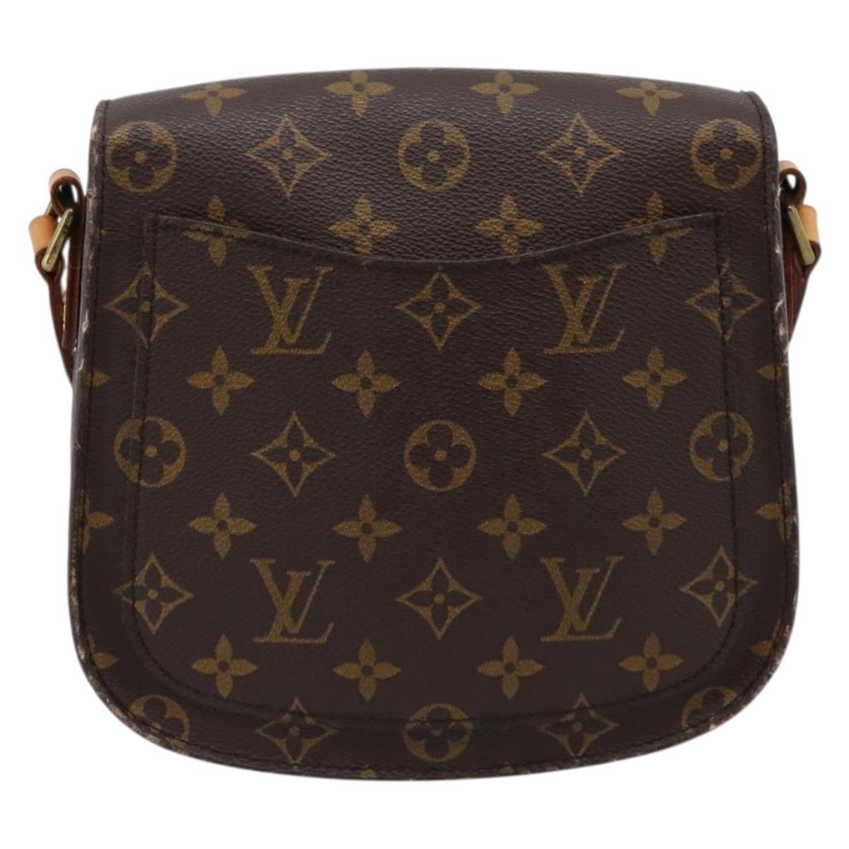LOUIS VUITTON Monogram Saint Cloud MM Shoulder Bag M51243 LV Auth BA16040A