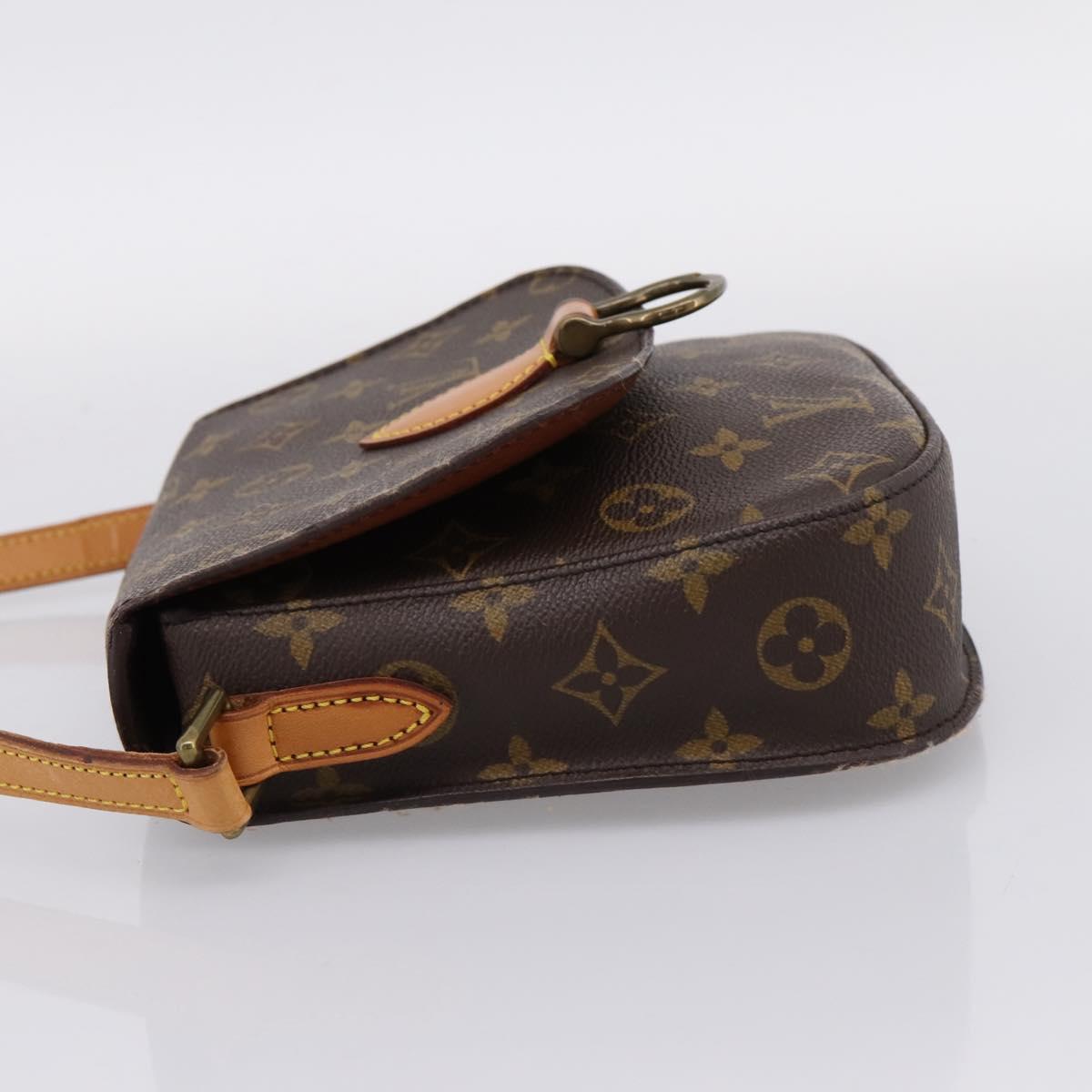 LOUIS VUITTON Monogram Saint Cloud MM Shoulder Bag M51243 LV Auth BA16040A