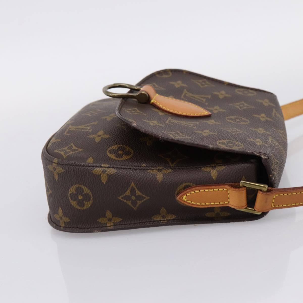 LOUIS VUITTON Monogram Saint Cloud MM Shoulder Bag M51243 LV Auth BA16040A