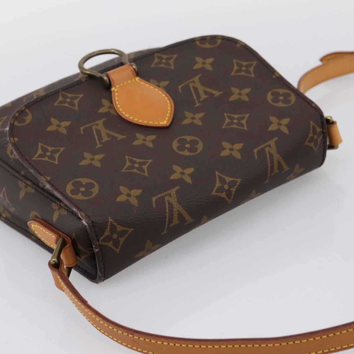 LOUIS VUITTON Monogram Saint Cloud MM Shoulder Bag M51243 LV Auth BA16040A