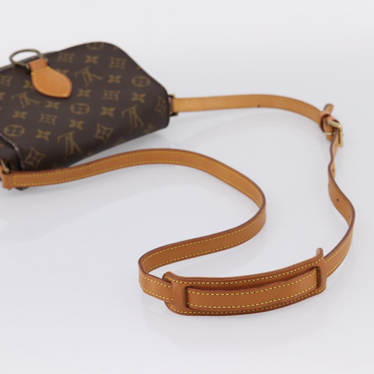 LOUIS VUITTON Monogram Saint Cloud MM Shoulder Bag M51243 LV Auth BA16040A
