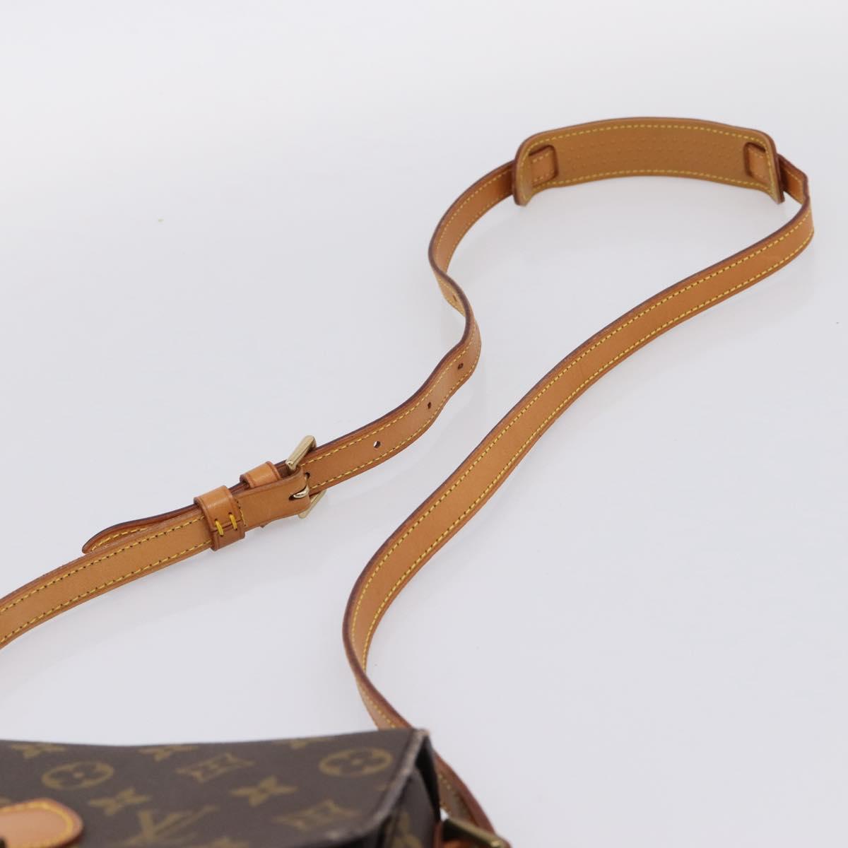 LOUIS VUITTON Monogram Saint Cloud MM Shoulder Bag M51243 LV Auth BA16040A