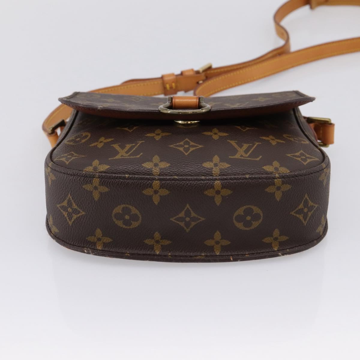 LOUIS VUITTON Monogram Saint Cloud MM Shoulder Bag M51243 LV Auth BA16040A