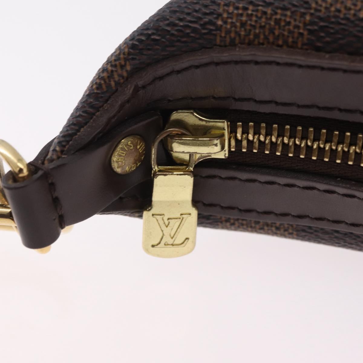 LOUIS VUITTON Damier Ebene Illovo PM Shoulder Bag N51996 LV Auth BA16041A