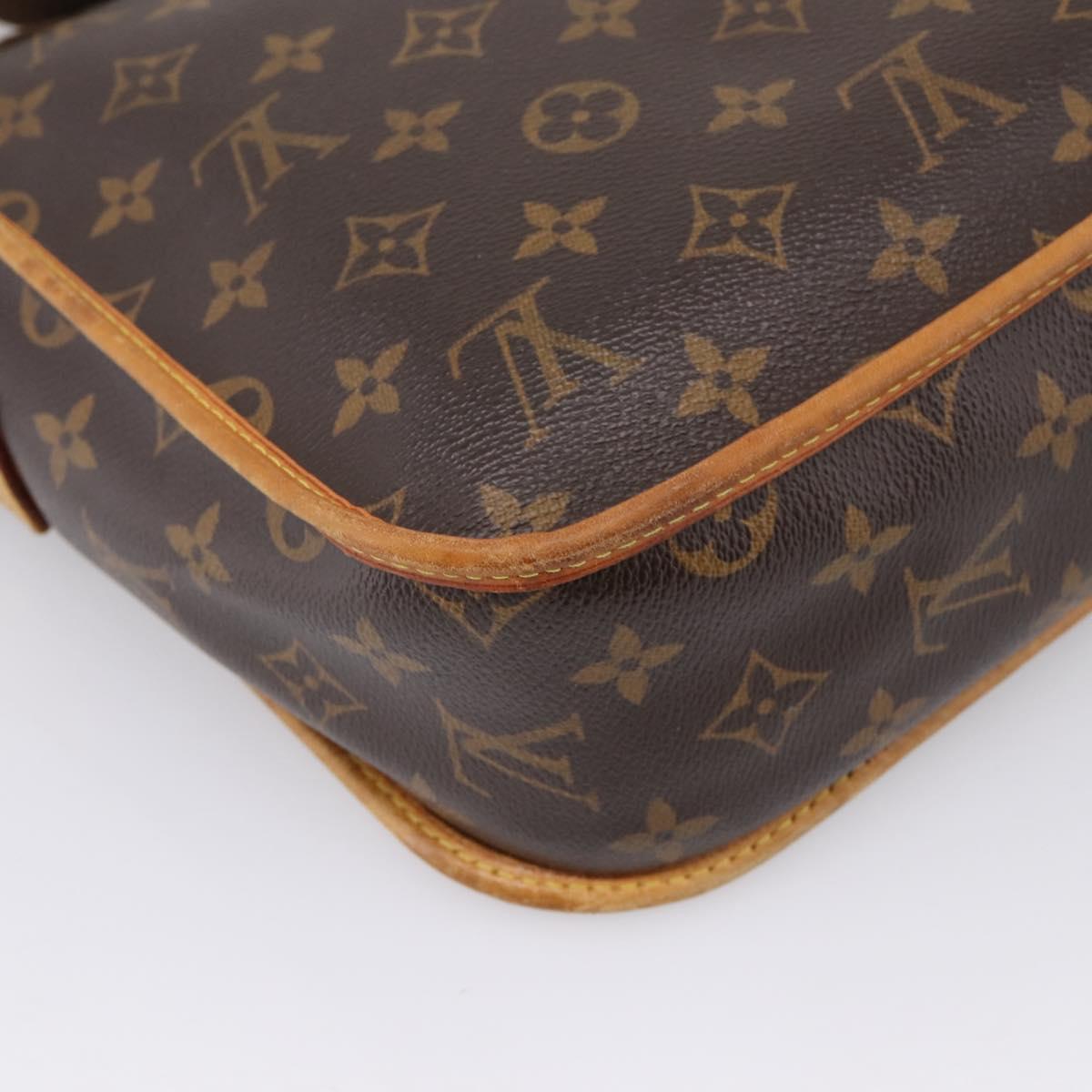 LOUIS VUITTON Monogram Messenger Bosphore PM Shoulder Bag M40106 LV Auth BA16059