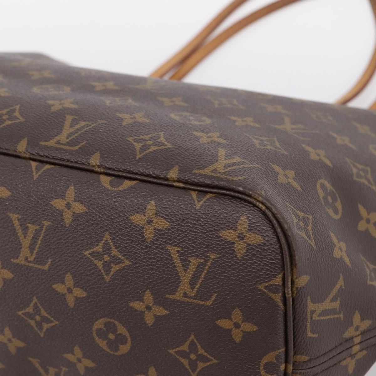 LOUIS VUITTON Monogram Neverfull MM Tote Bag M40156 LV Auth BA16072