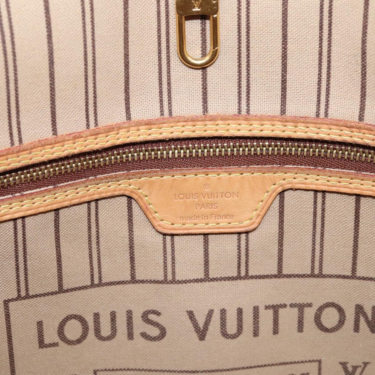 LOUIS VUITTON Monogram Neverfull MM Tote Bag M40156 LV Auth BA16072