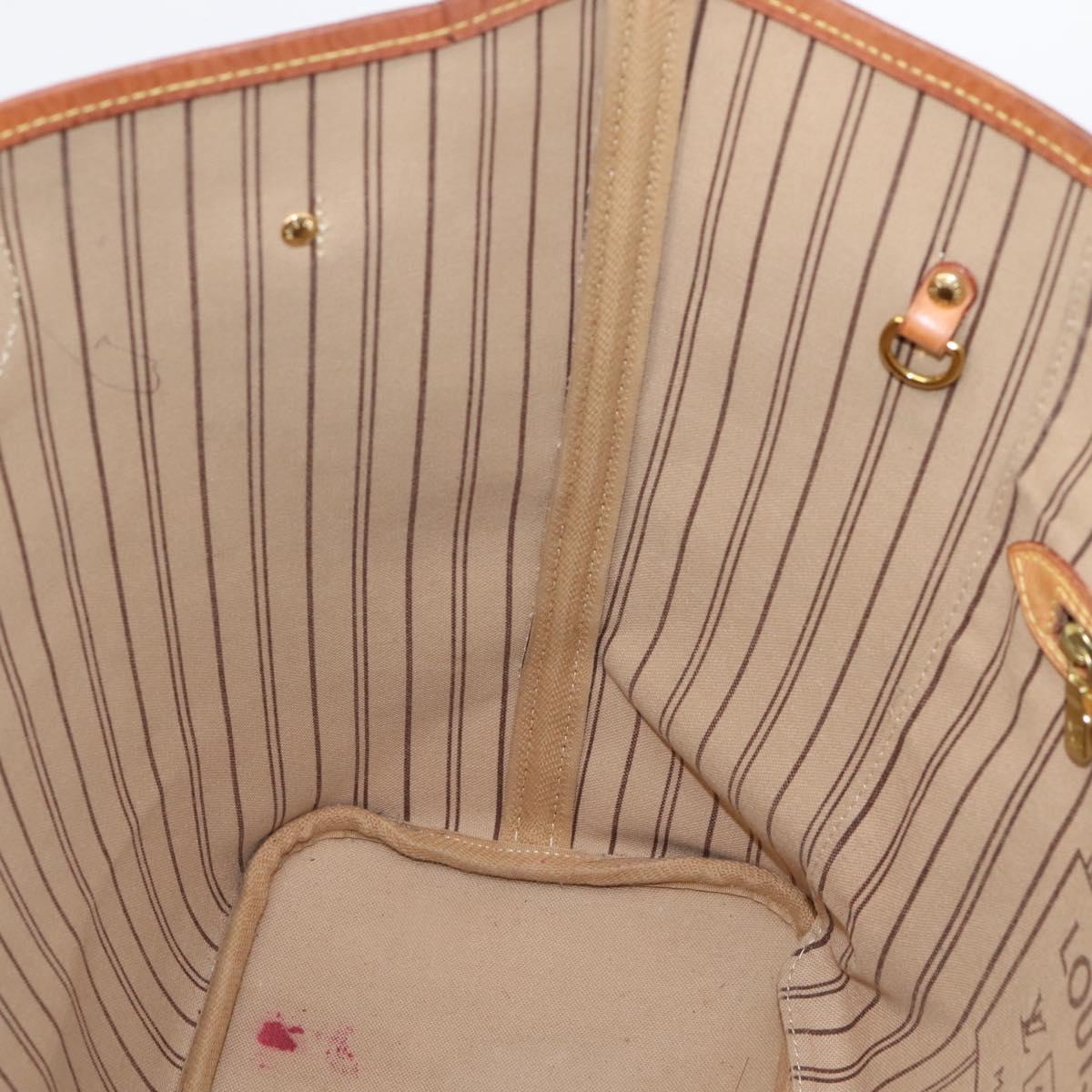 LOUIS VUITTON Monogram Neverfull MM Tote Bag M40156 LV Auth BA16072