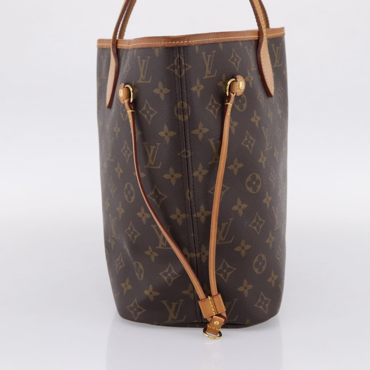LOUIS VUITTON Monogram Neverfull MM Tote Bag M40156 LV Auth BA16072