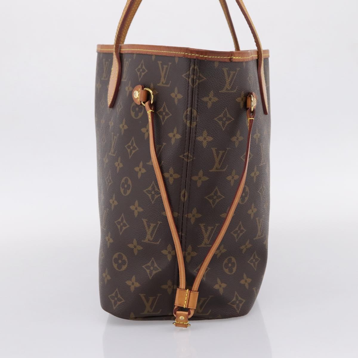 LOUIS VUITTON Monogram Neverfull MM Tote Bag M40156 LV Auth BA16072