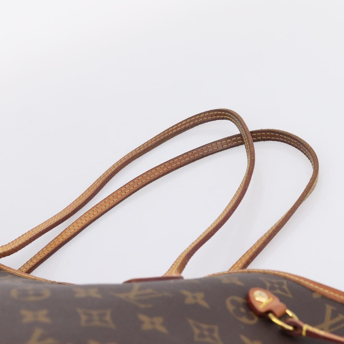 LOUIS VUITTON Monogram Neverfull MM Tote Bag M40156 LV Auth BA16072