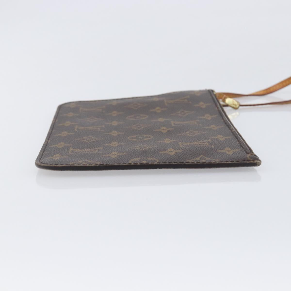 LOUIS VUITTON Monogram Neverfull MM Pouch Accessory Pouch LV Auth BA16073