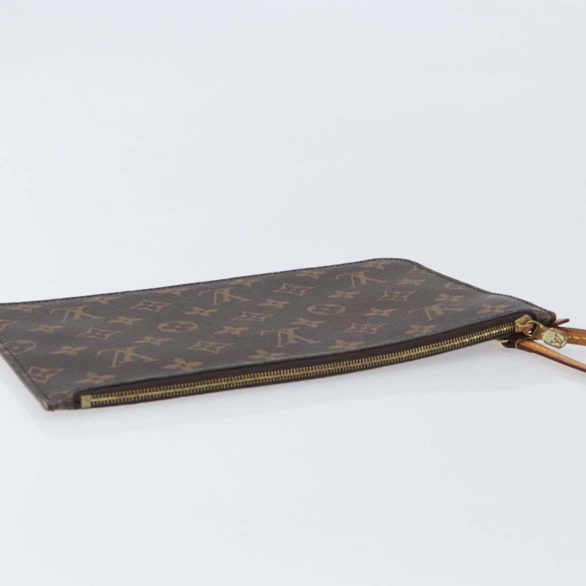 LOUIS VUITTON Monogram Neverfull MM Pouch Accessory Pouch LV Auth BA16073