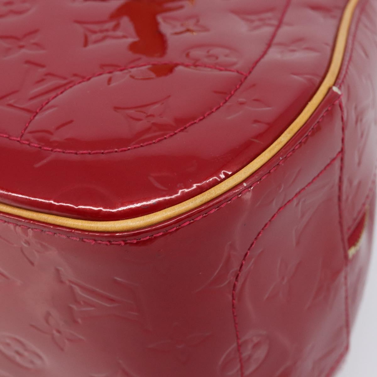 LOUIS VUITTON Monogram Vernis Summit Drive Pomme D'amour M93513 LV Auth BA16087