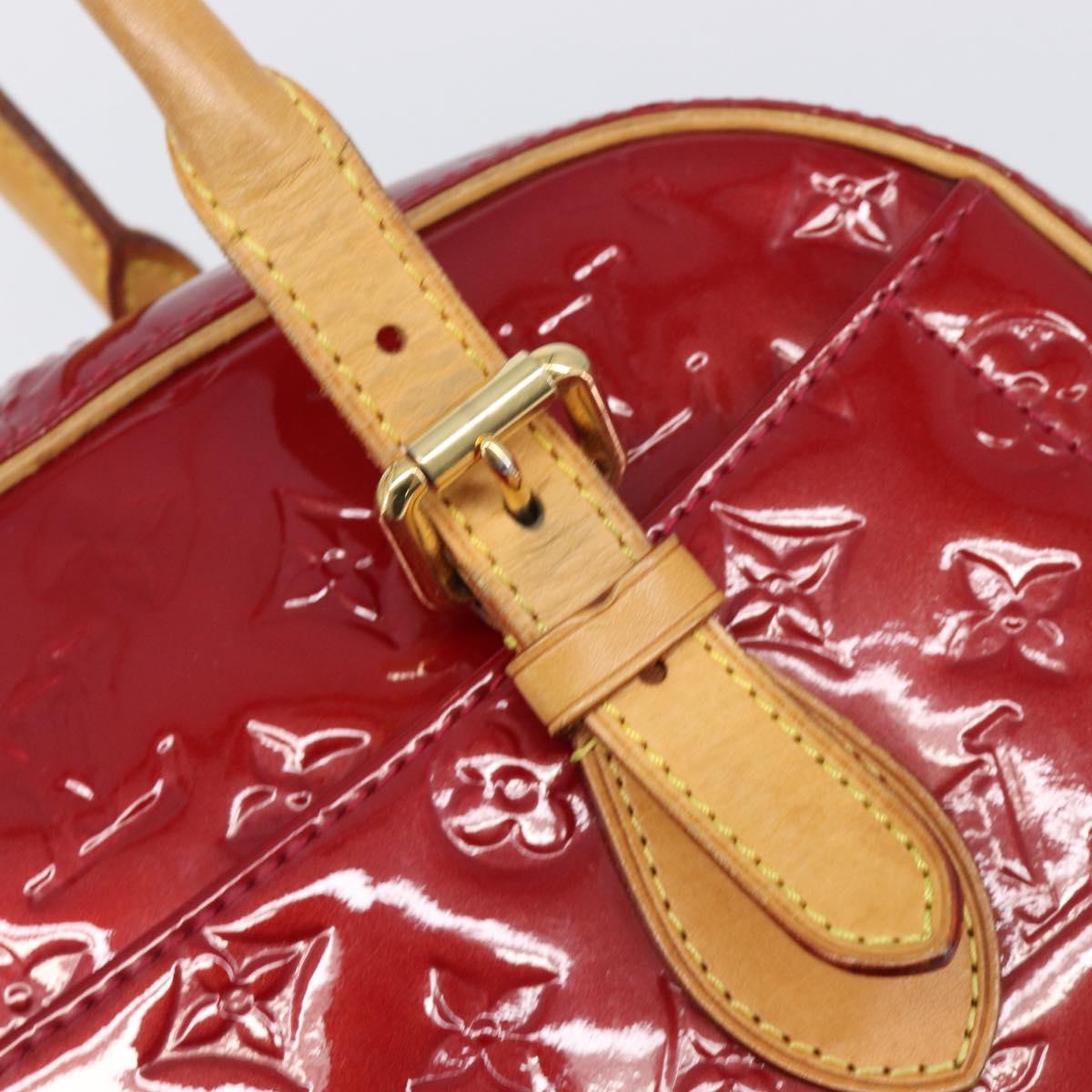 LOUIS VUITTON Monogram Vernis Summit Drive Pomme D'amour M93513 LV Auth BA16087