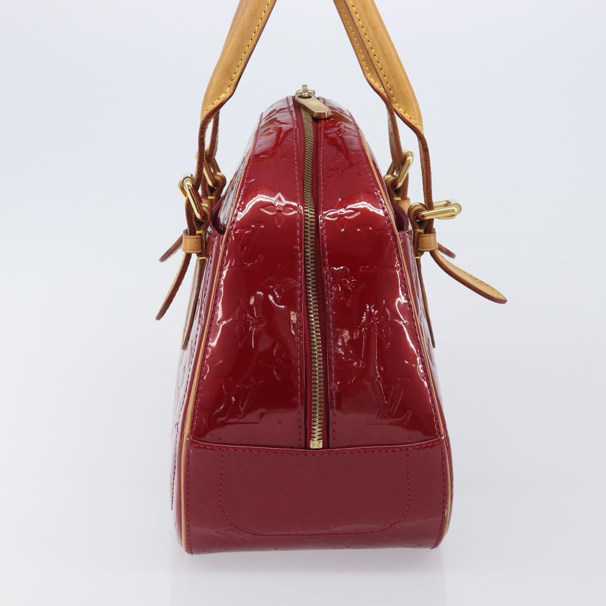 LOUIS VUITTON Monogram Vernis Summit Drive Pomme D'amour M93513 LV Auth BA16087