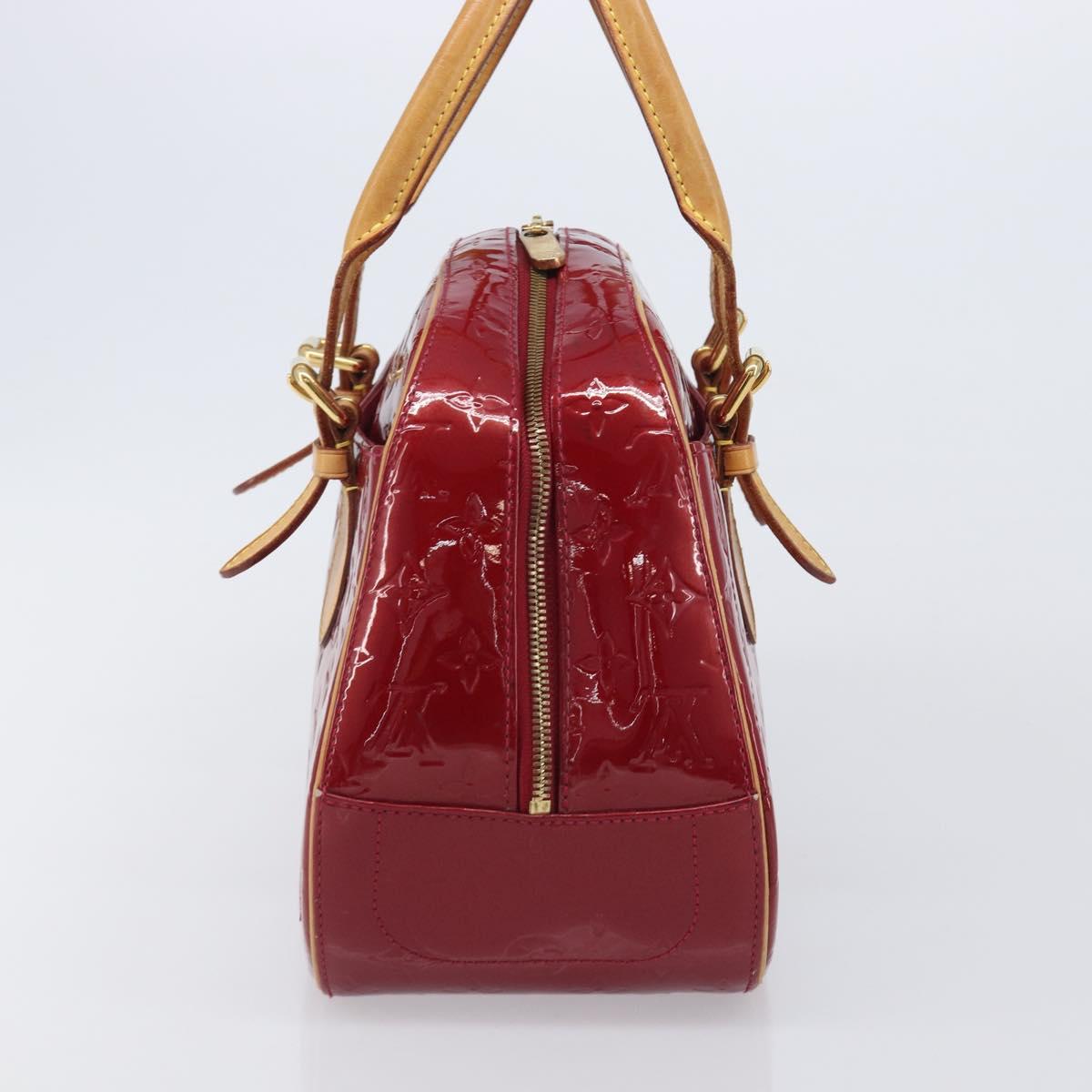 LOUIS VUITTON Monogram Vernis Summit Drive Pomme D'amour M93513 LV Auth BA16087