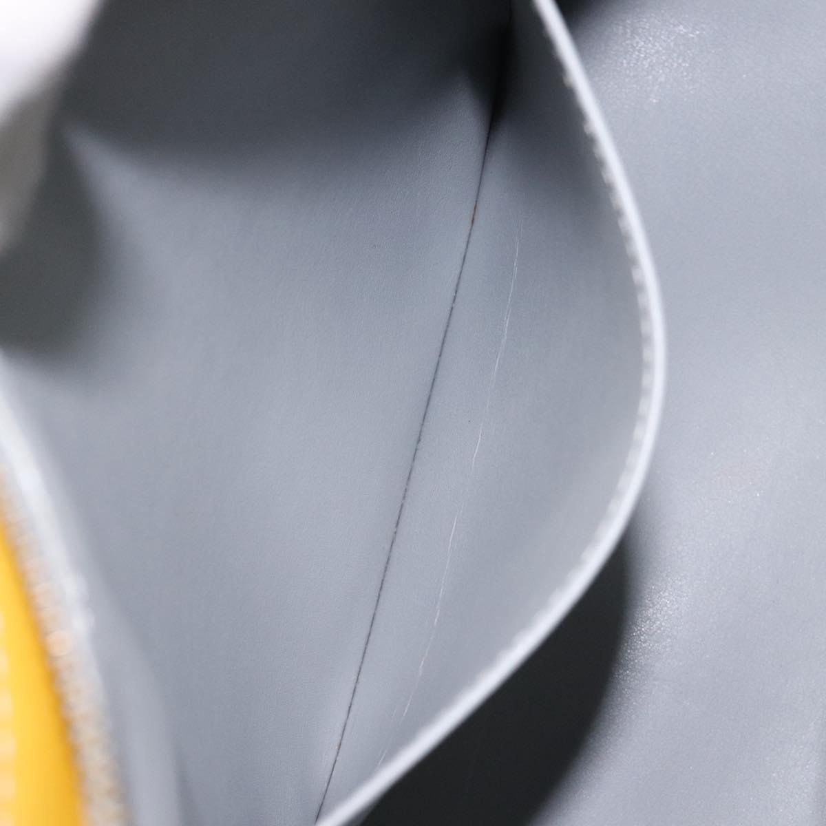 LOUIS VUITTON Monogram Vernis Houston Hand Bag Gris M91053 LV Auth BA1610