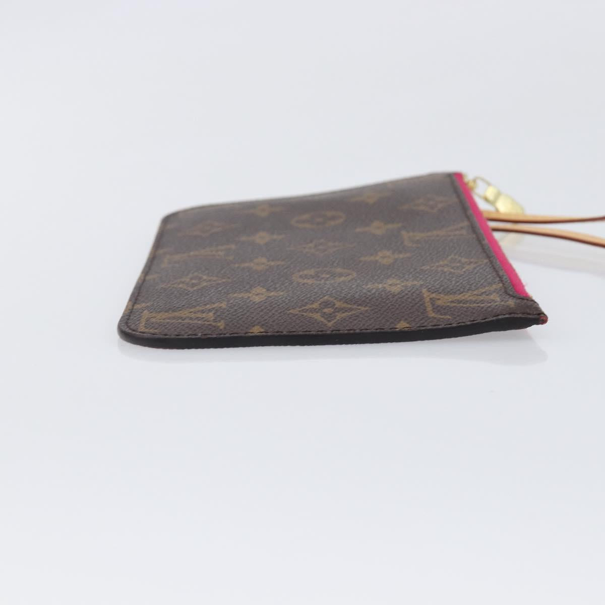 LOUIS VUITTON Monogram Neverfull PM Pouch LV Auth BA16101V
