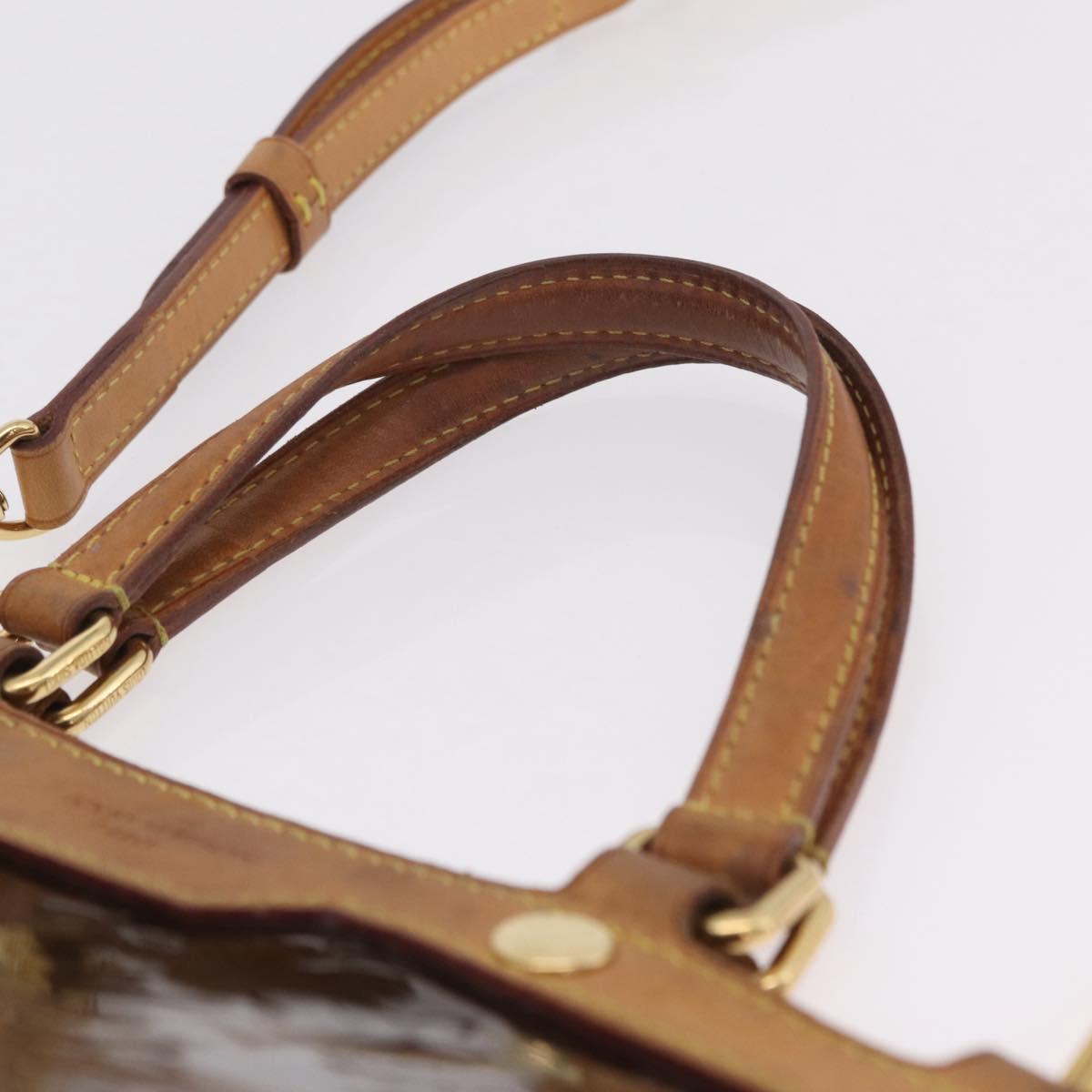 LOUIS VUITTON Monogram Vernis Blair MM Hand Bag Amarante M91619 LV Auth BA16111