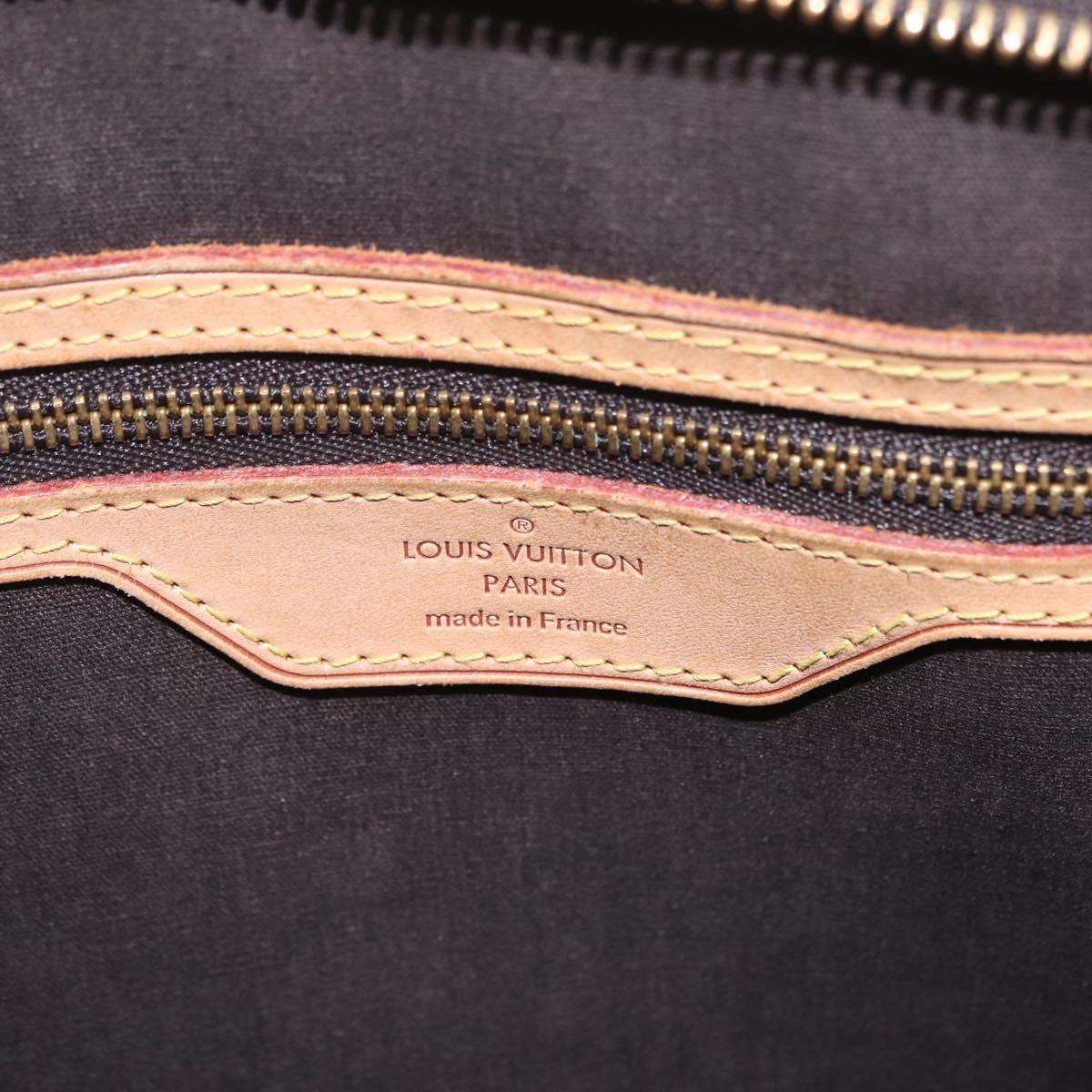 LOUIS VUITTON Monogram Vernis Blair MM Hand Bag Amarante M91619 LV Auth BA16111