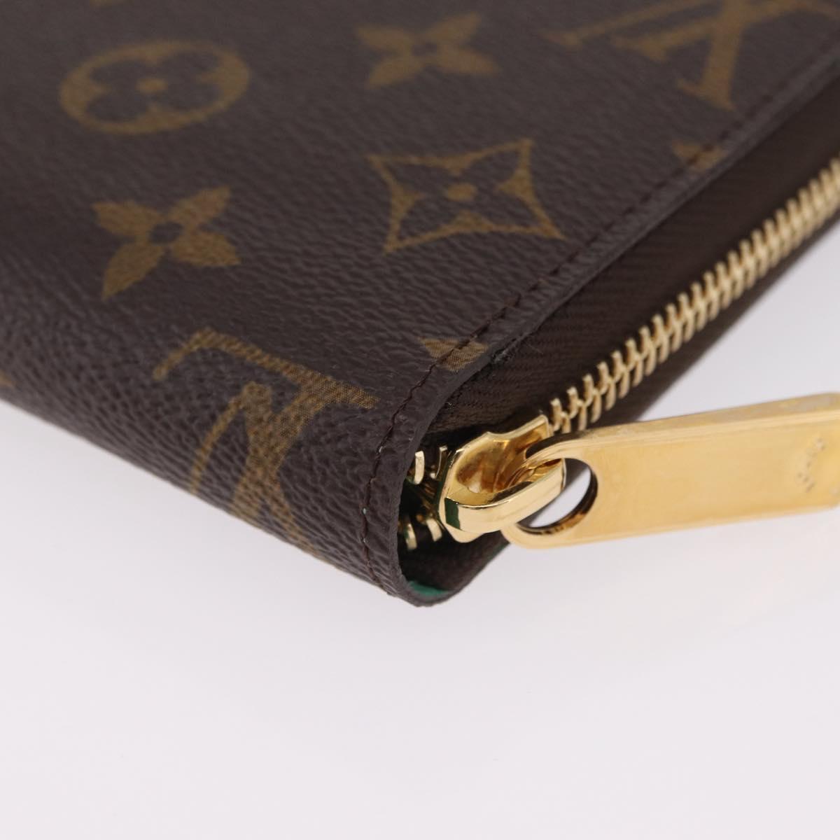 LOUIS VUITTON Monogram Zippy Wallet Long Wallet M60017 LV Auth BA16123A
