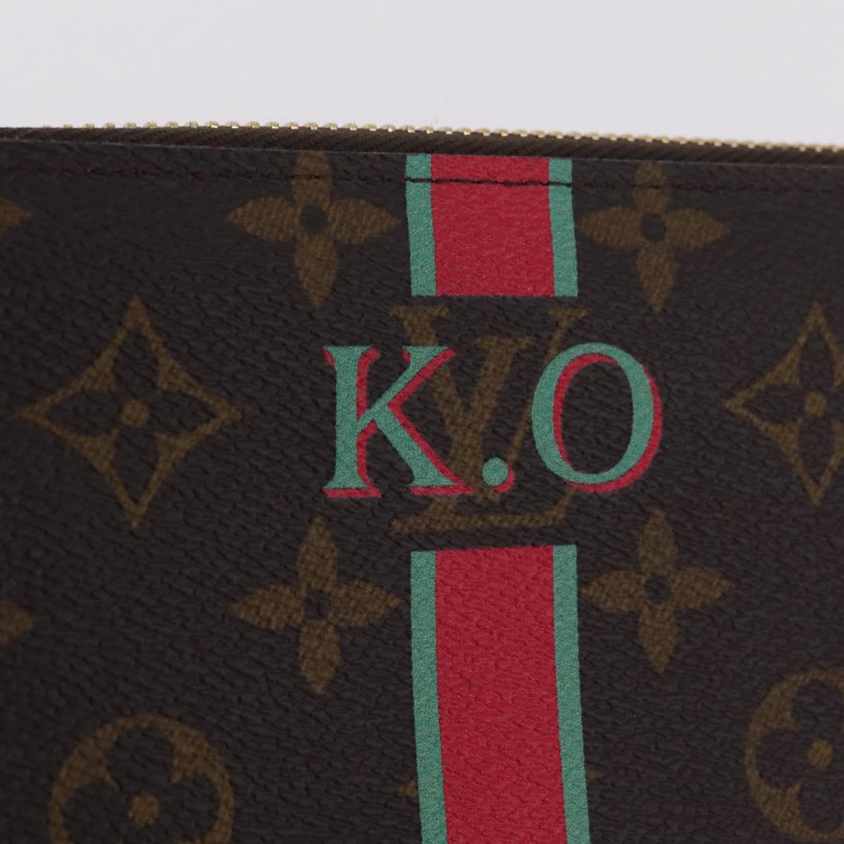 LOUIS VUITTON Monogram Zippy Wallet Long Wallet M60017 LV Auth BA16123A