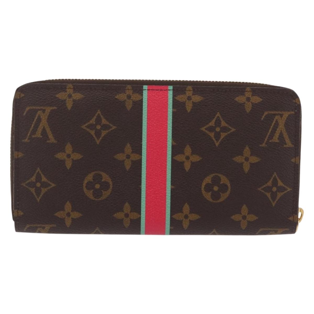 LOUIS VUITTON Monogram Zippy Wallet Long Wallet M60017 LV Auth BA16123A