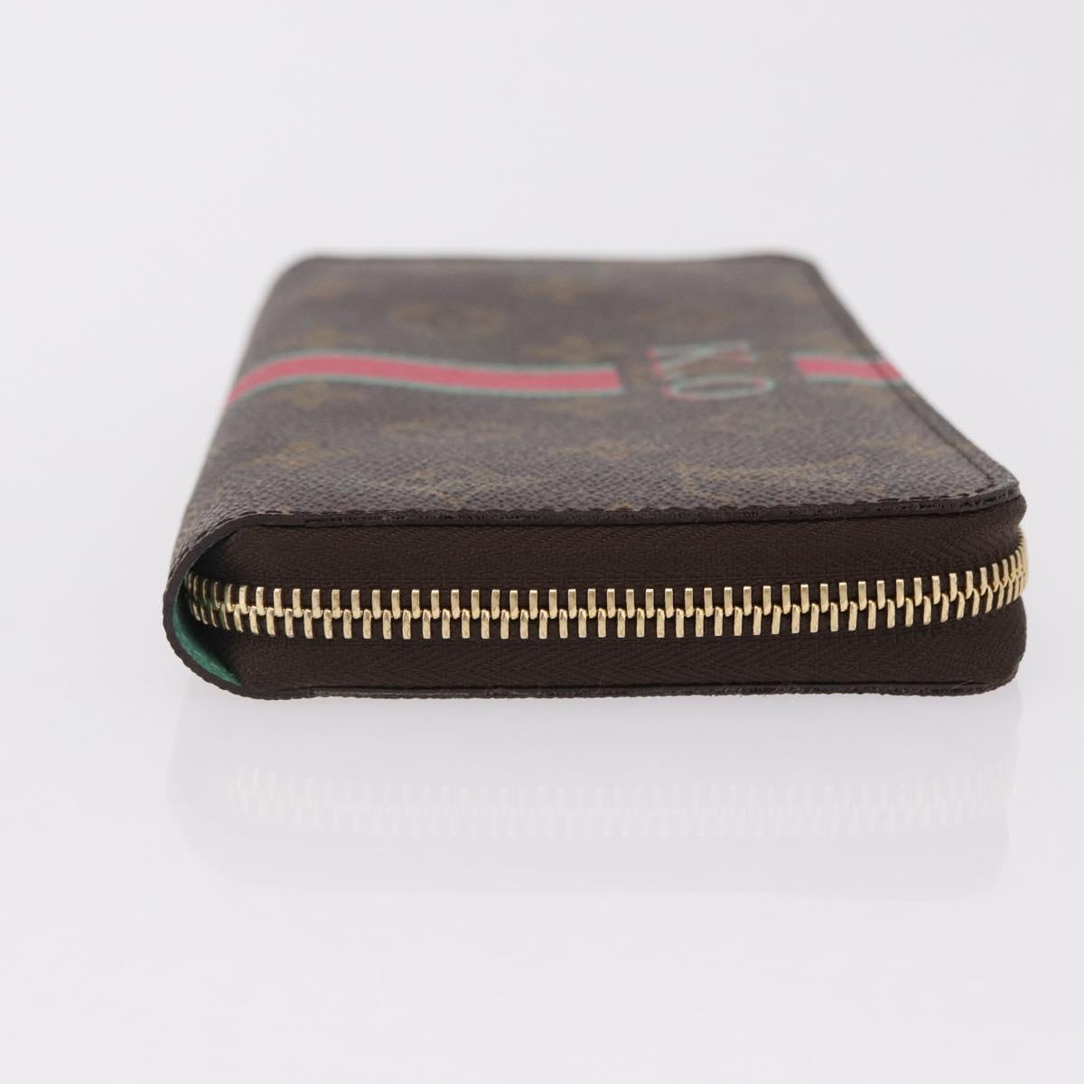 LOUIS VUITTON Monogram Zippy Wallet Long Wallet M60017 LV Auth BA16123A
